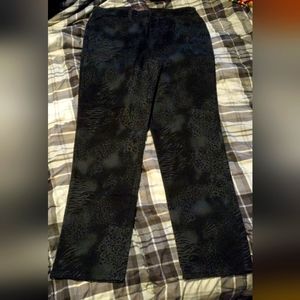 Animal print pants